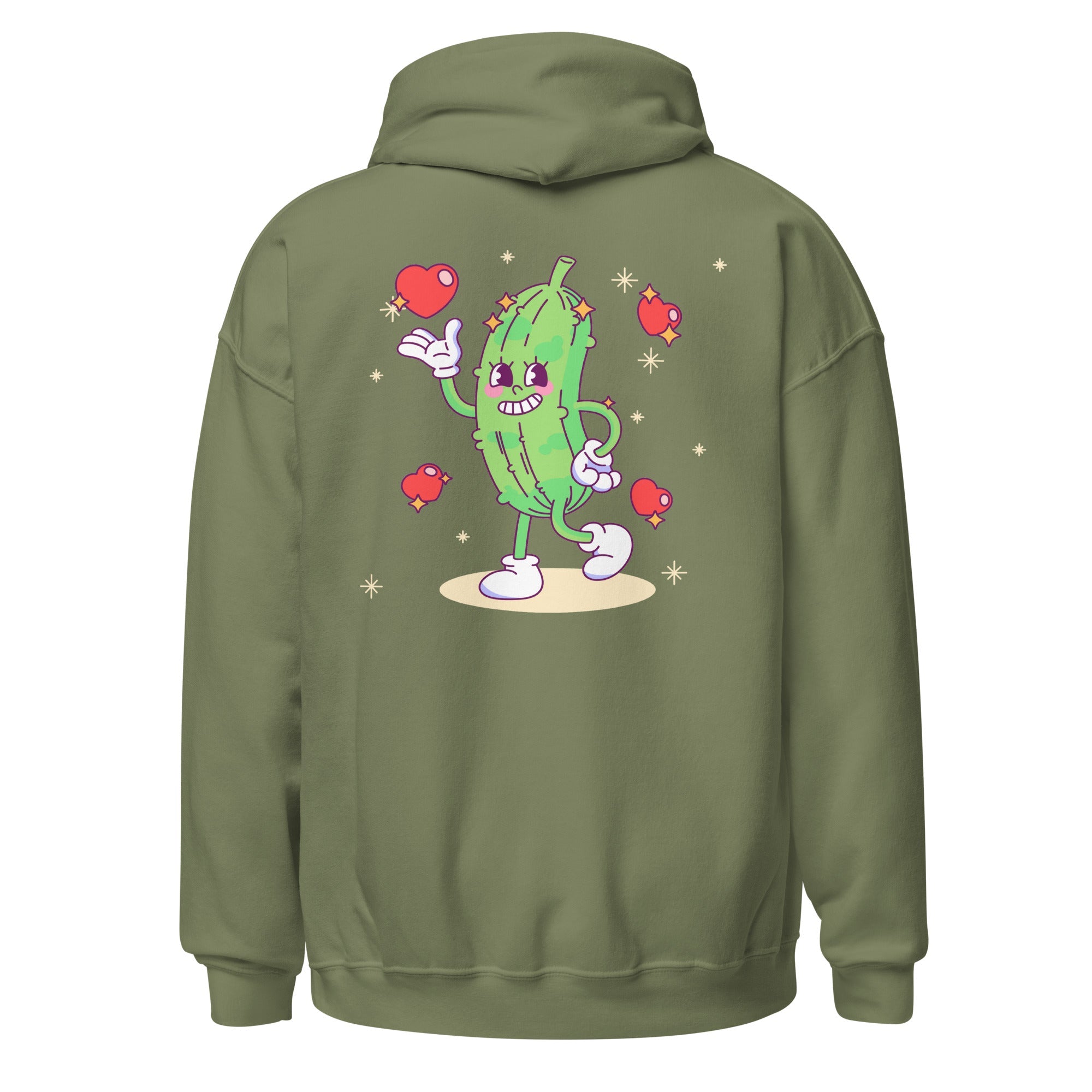 Sudadera con capucha unisex Cool as a Cucumber - ZamioT - SHIRT