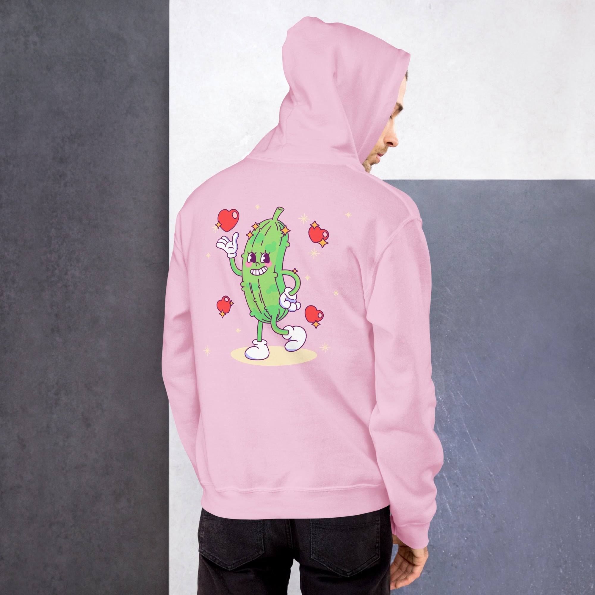 Sudadera con capucha unisex Cool as a Cucumber - ZamioT - SHIRT