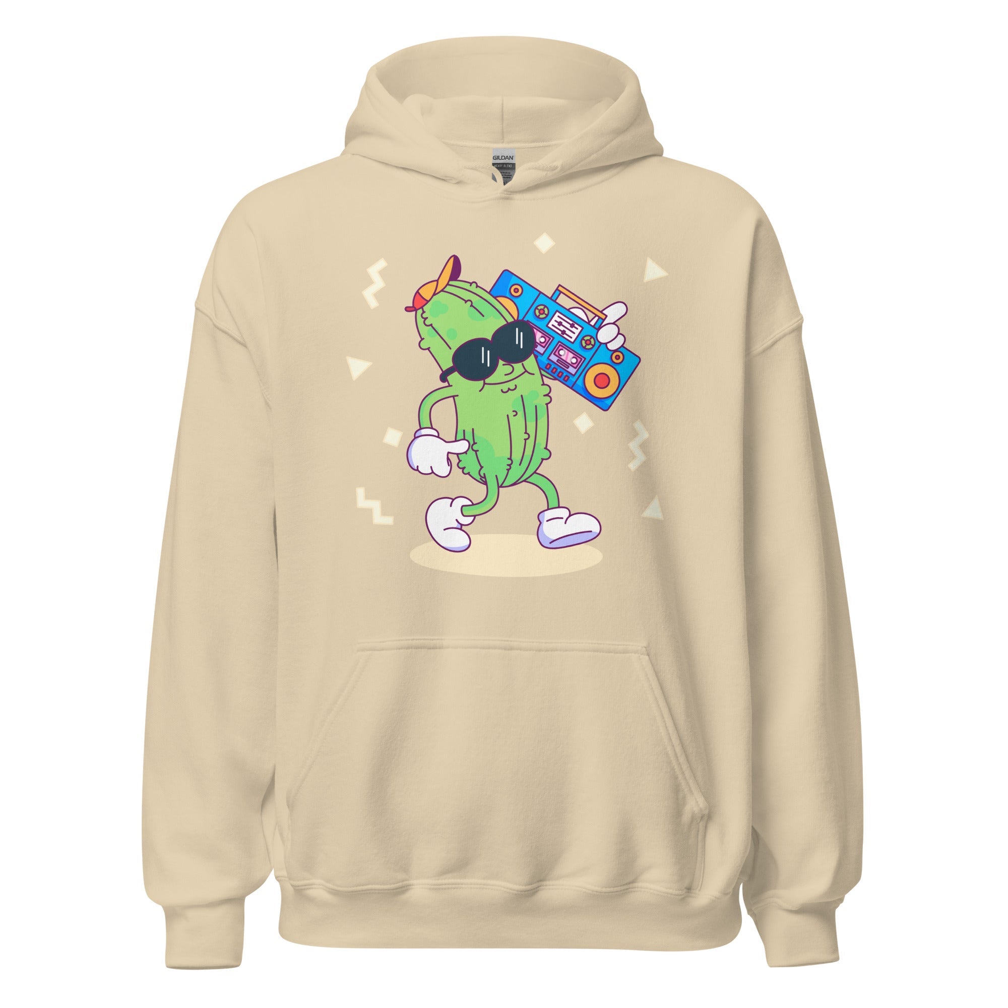 Sudadera con capucha unisex Cool as a Cucumber - ZamioT - SHIRT