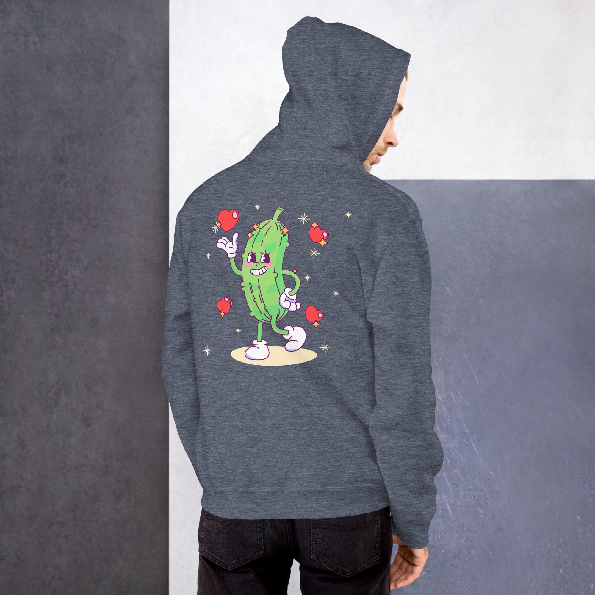 Sudadera con capucha unisex Cool as a Cucumber - ZamioT - SHIRT