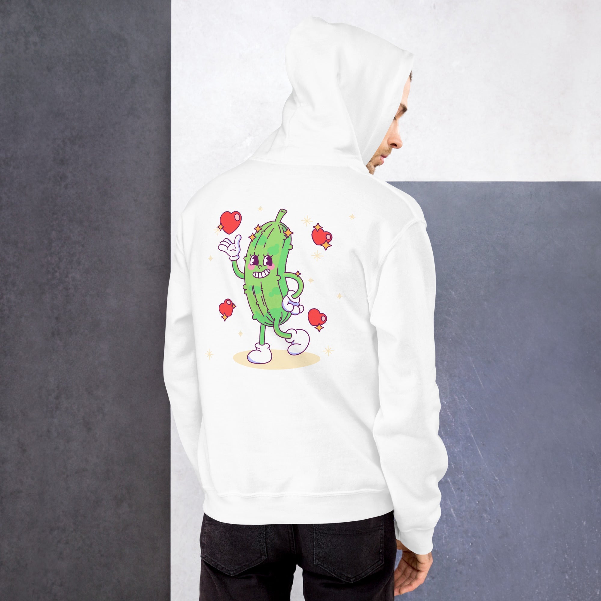 Sudadera con capucha unisex Cool as a Cucumber - ZamioT - SHIRT