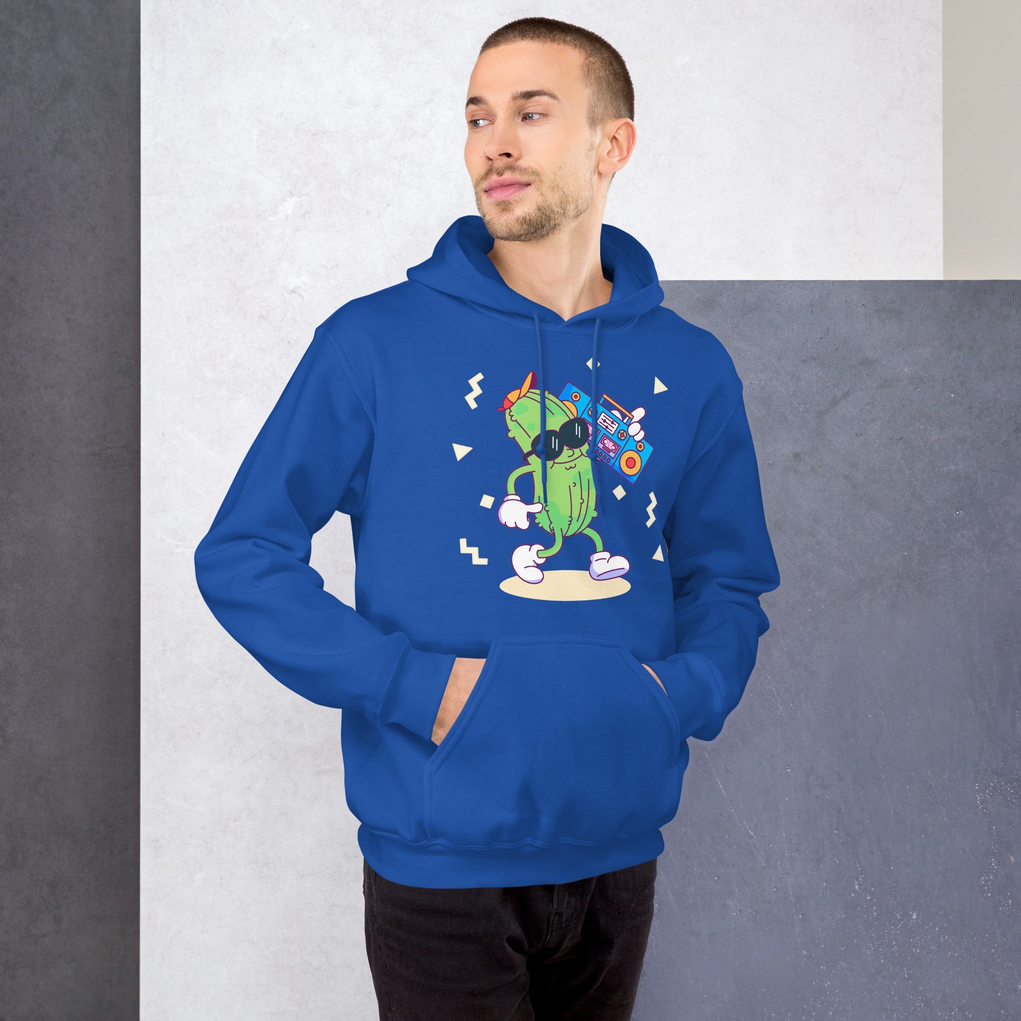 Sudadera con capucha unisex Cool as a Cucumber - ZamioT - SHIRT