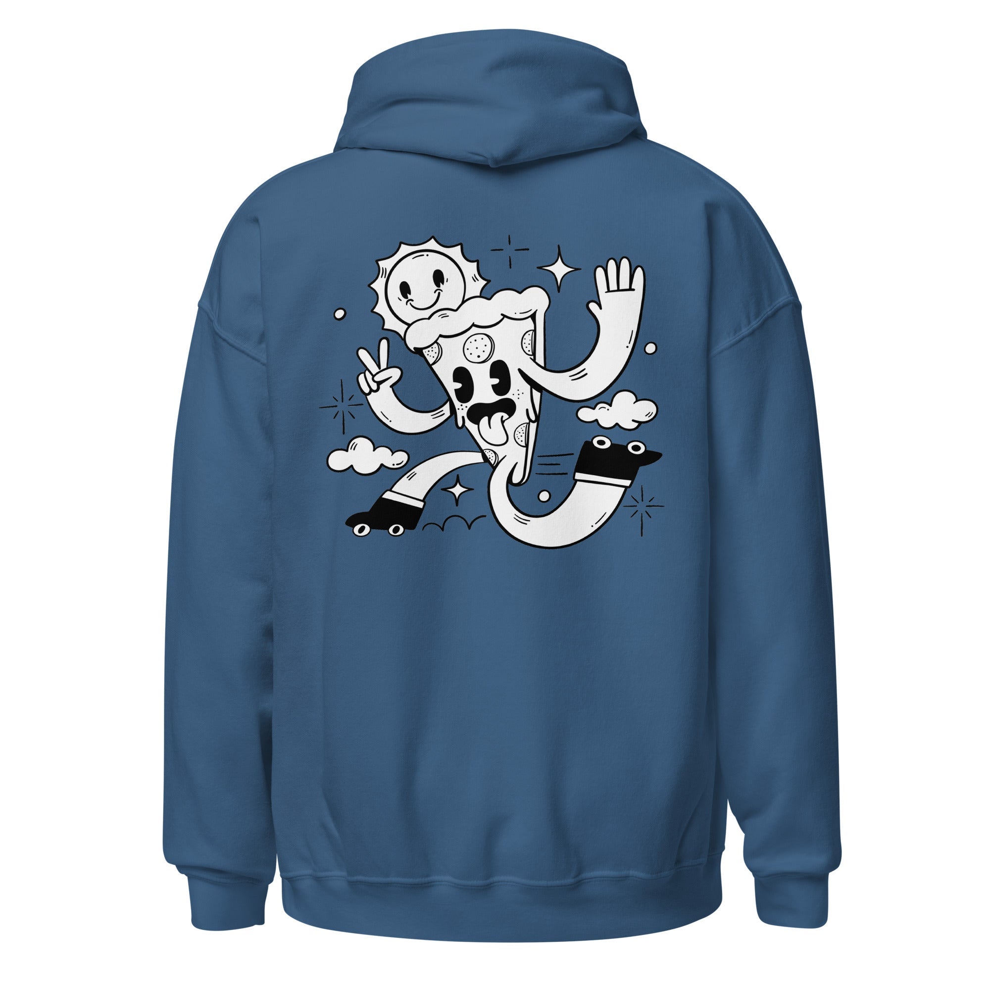 Sudadera unisex con capucha Turtle Pizza - ZamioT - SHIRT