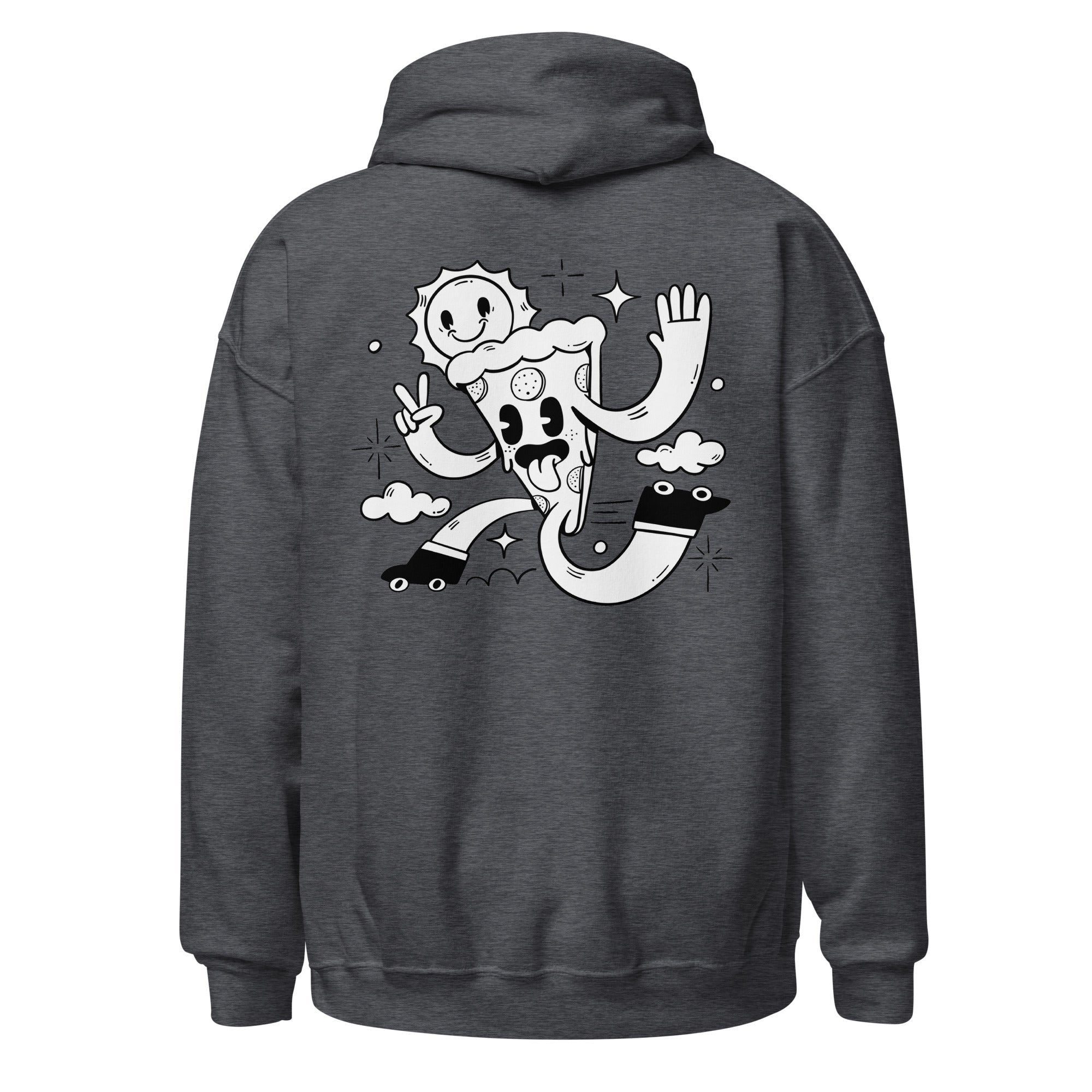 Sudadera unisex con capucha Turtle Pizza - ZamioT - SHIRT