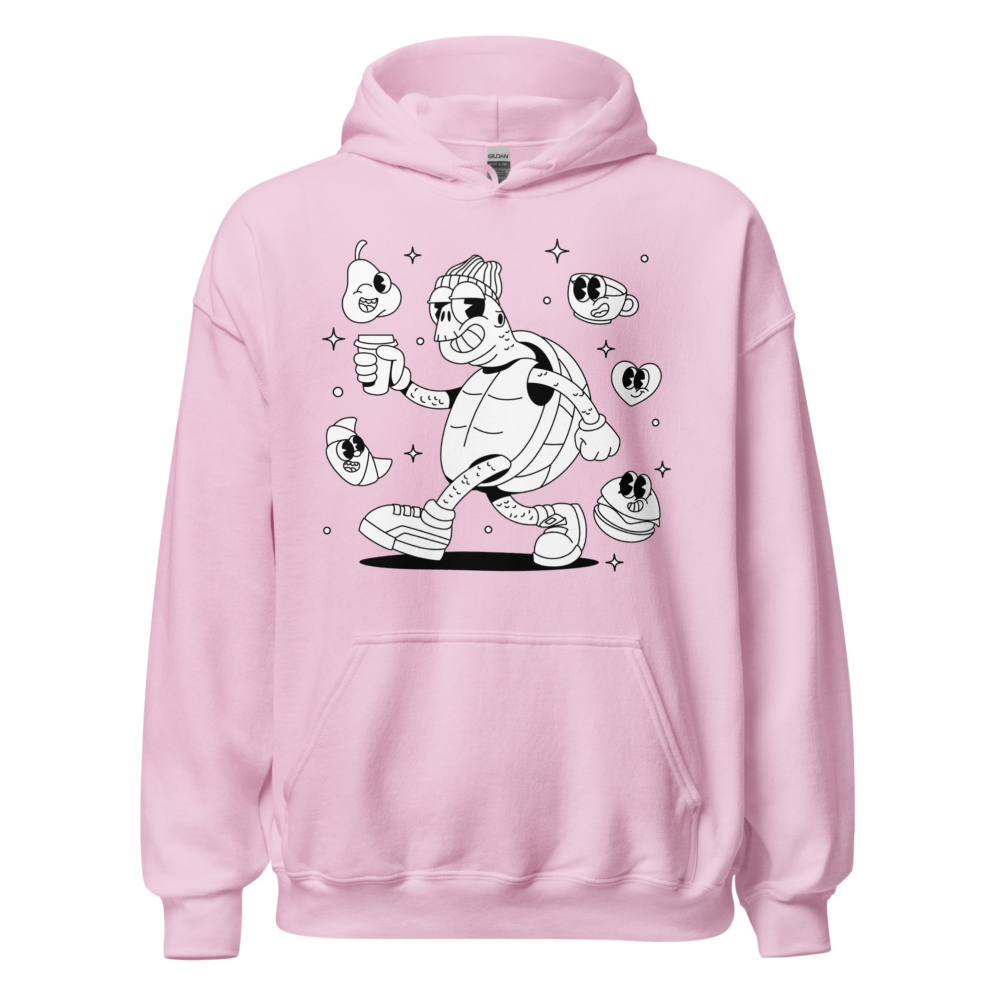 Sudadera unisex con capucha Turtle Pizza - ZamioT - SHIRT