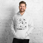 Sudadera unisex con capucha Turtle Pizza - ZamioT - SHIRT