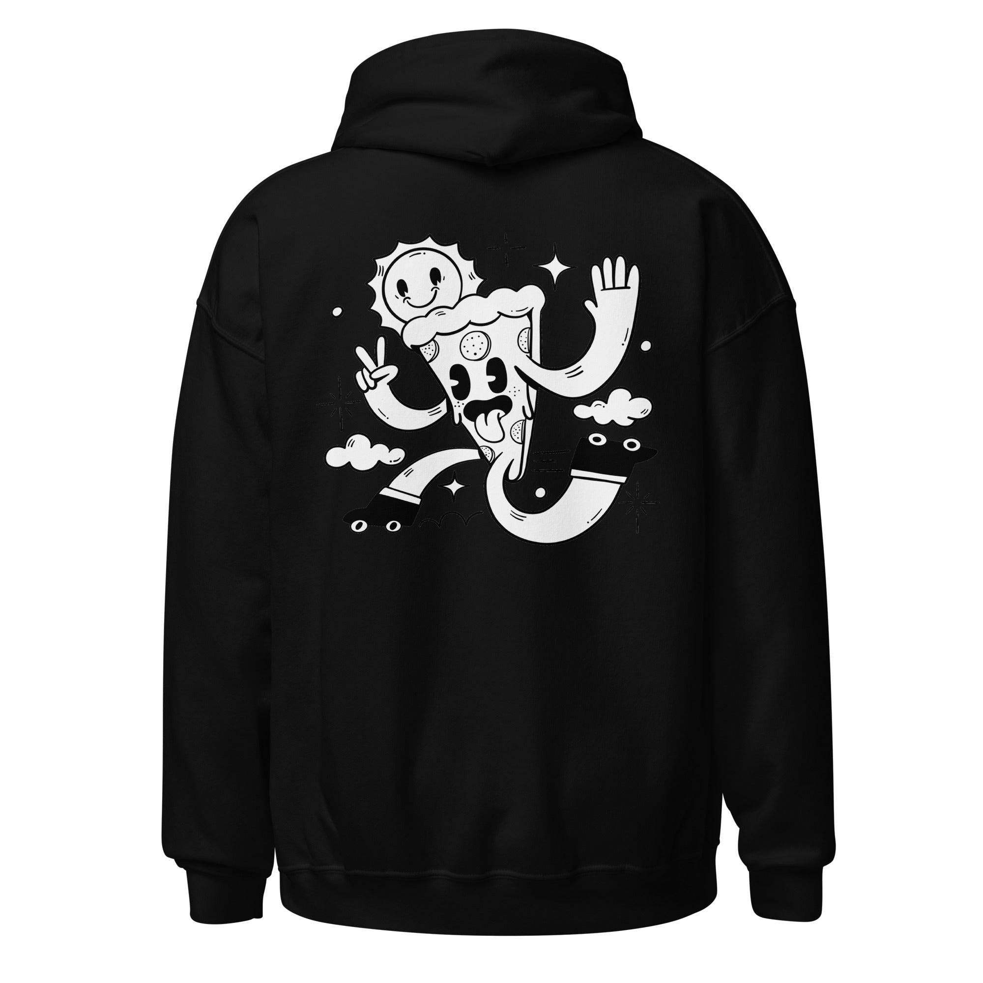 Sudadera unisex con capucha Turtle Pizza - ZamioT - SHIRT